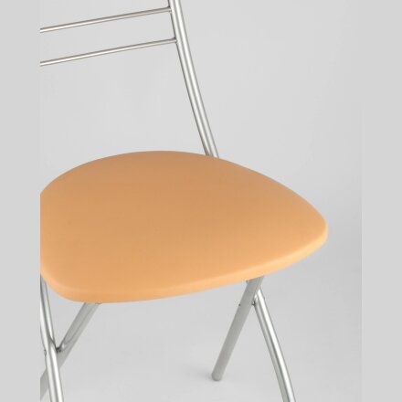 Стул складной Stool Group М8-01 Компакт Сахара металлический каркас, кожа PVC 