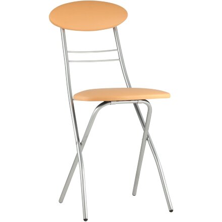 Стул складной Stool Group М8-01 Компакт Сахара металлический каркас, кожа PVC 
