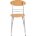 Стул складной Stool Group М8-01 Компакт Сахара металлический каркас, кожа PVC 