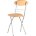 Стул складной Stool Group М8-01 Компакт Сахара металлический каркас, кожа PVC 