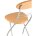 Стул складной Stool Group М8-01 Компакт Сахара металлический каркас, кожа PVC 