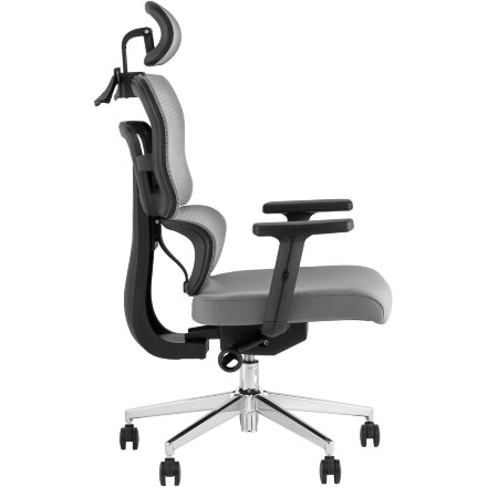 Кресло офисное TopChairs Techno серый 