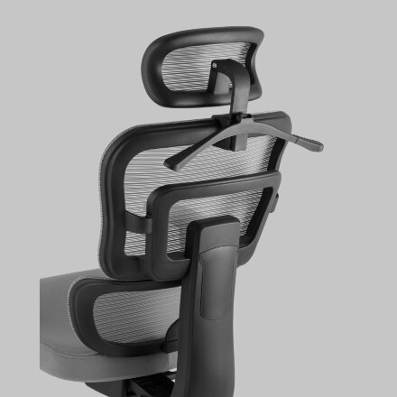 Кресло офисное TopChairs Techno серый 