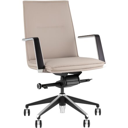 Кресло офисное TopChairs Arrow светло-серый 