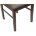 Стул деревянный Sketch dirty oak / dark brown 