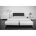 Кровать Verina 160 см х 200 см black + white PU 