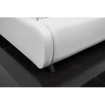 Кровать Verina 160 см х 200 см black + white PU