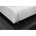 Кровать Verina 160 см х 200 см black + white PU 