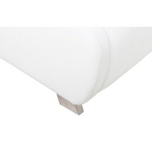 Кровать Verina 160 см х 200 см black + white PU