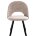 Стул DikLine 227 поворотный, B03 BEIGE, ножки черные 