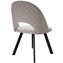 Стул DikLine 227 поворотный, B03 BEIGE, ножки черные