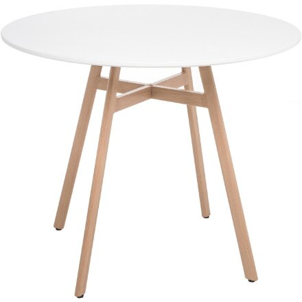 Обеденная группа Гвин white / wood 