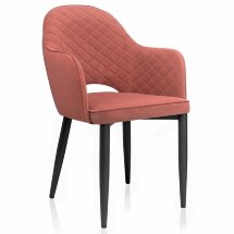 Стул на металлокаркасе Vener coral
