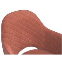 Стул на металлокаркасе Vener coral
