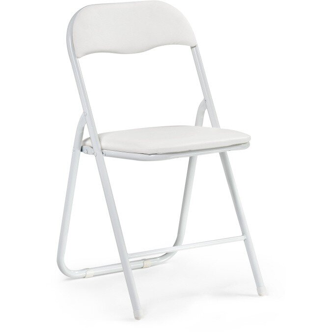 Стул на металлокаркасе Fold 1 складной white / white Стул на металлокаркасе Fold 1 складной white / white