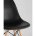 Стул Eames Style DSW черный x4 (разборный каркас) 