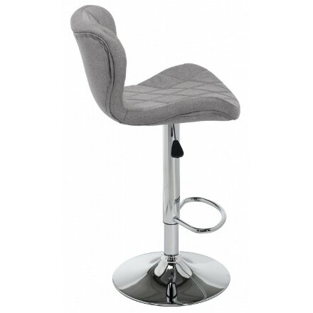 Барный стул Porch grey fabric 