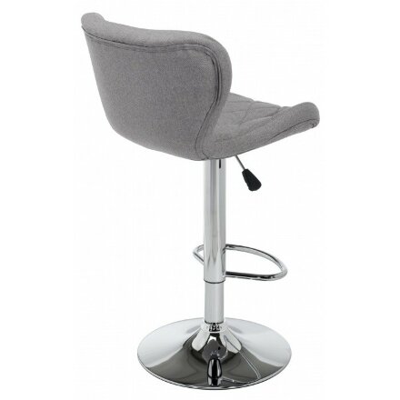 Барный стул Porch grey fabric 