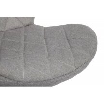 Барный стул Porch grey fabric