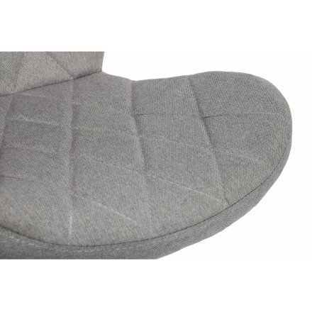Барный стул Porch grey fabric 