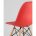 Стул Eames DSW красный 