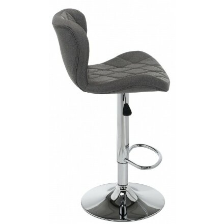 Барный стул Porch dark grey fabric 