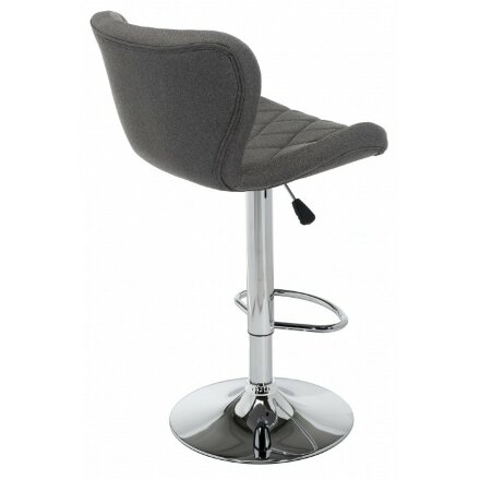 Барный стул Porch dark grey fabric 