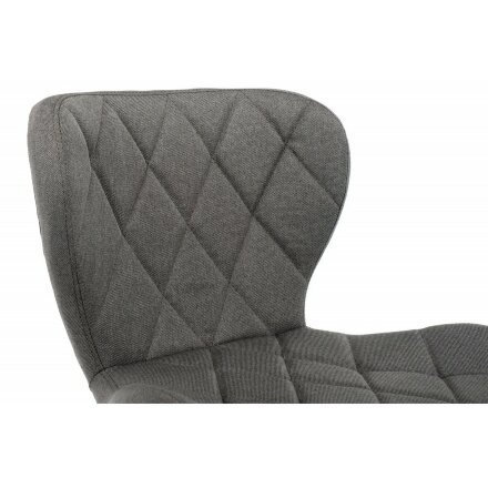 Барный стул Porch dark grey fabric 