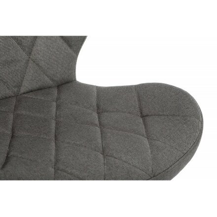 Барный стул Porch dark grey fabric 