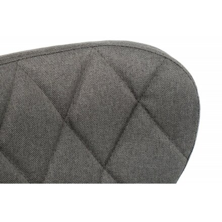 Барный стул Porch dark grey fabric 