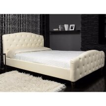 Кровать Sandrina 160 x 200 кремовая