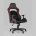 Игровое кресло Stool Group компьютерное TopChairs Meteor черное геймерское 