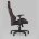 Игровое кресло Stool Group компьютерное TopChairs Meteor черное геймерское 