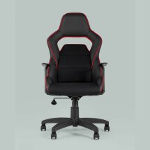 Игровое кресло Stool Group компьютерное TopChairs Meteor черное геймерское