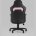 Игровое кресло Stool Group компьютерное TopChairs Meteor черное геймерское 