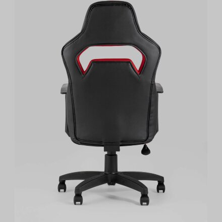 Игровое кресло Stool Group компьютерное TopChairs Meteor черное геймерское 