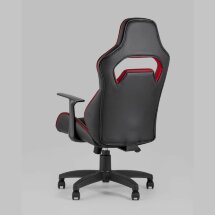 Игровое кресло Stool Group компьютерное TopChairs Meteor черное геймерское