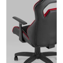 Игровое кресло Stool Group компьютерное TopChairs Meteor черное геймерское