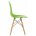 Пластиковый стул Eames PC-015 зеленый 