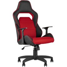 Игровое кресло Stool Group компьютерное TopChairs Meteor красное геймерское