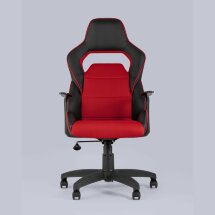 Игровое кресло Stool Group компьютерное TopChairs Meteor красное геймерское