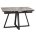 Керамический стол Силлем 120(180)х80х77 dyna fantasico grey / черный 