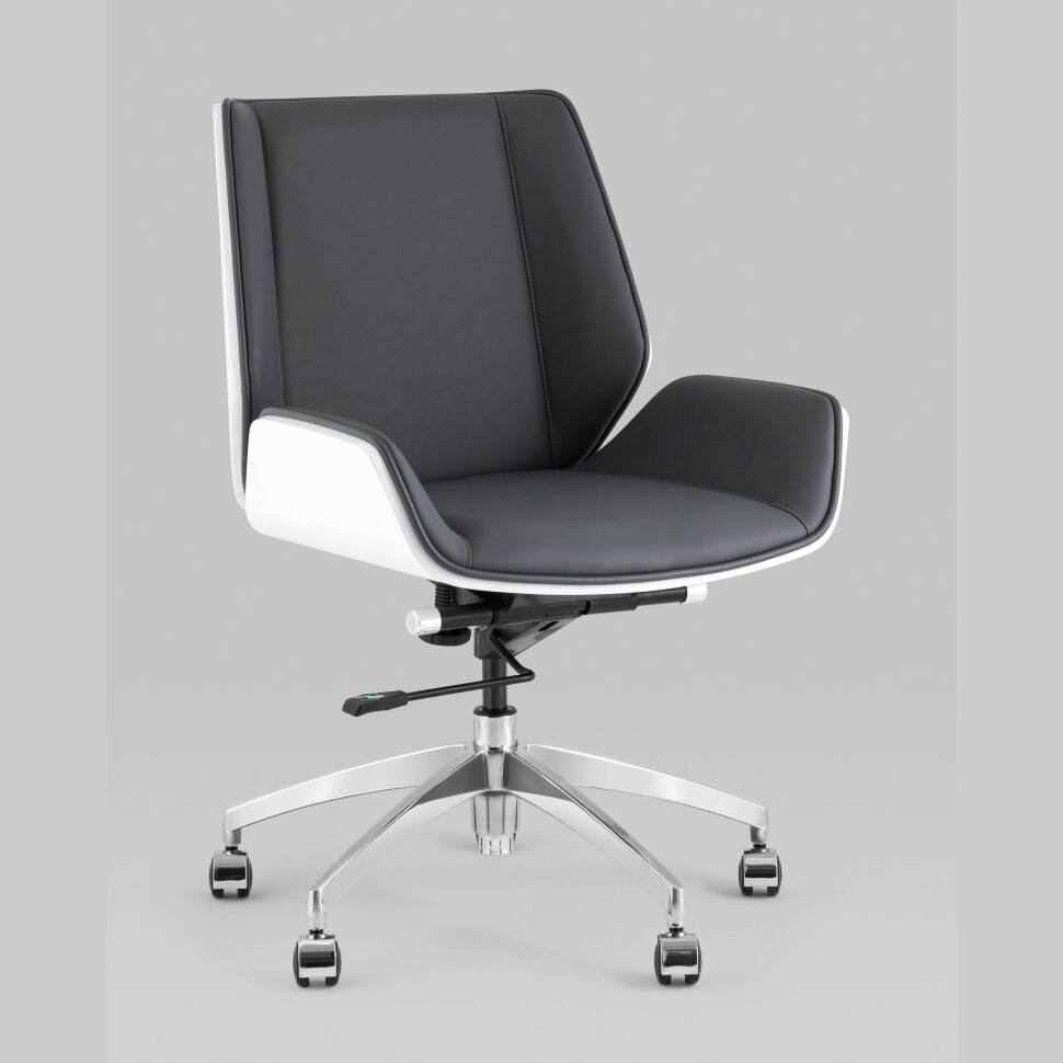 Кресло офисное TopChairs Crown SN серо-голубой Кресло офисное TopChairs Crown SN серо-голубой