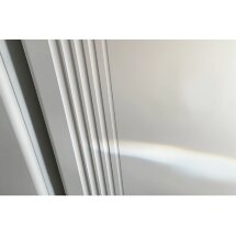 Шкаф Ева 101.01 белое дерево / белый матовый