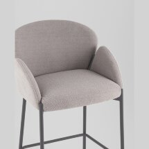 Стул барный Melia серый