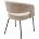 Стул SNUG 3018-10 бежевый, шенилл / черный каркас, ®DISAUR 