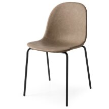 Стул ACADEMY CS/1663-V, met.P15 Matt Black/ S0A Vintage Desert