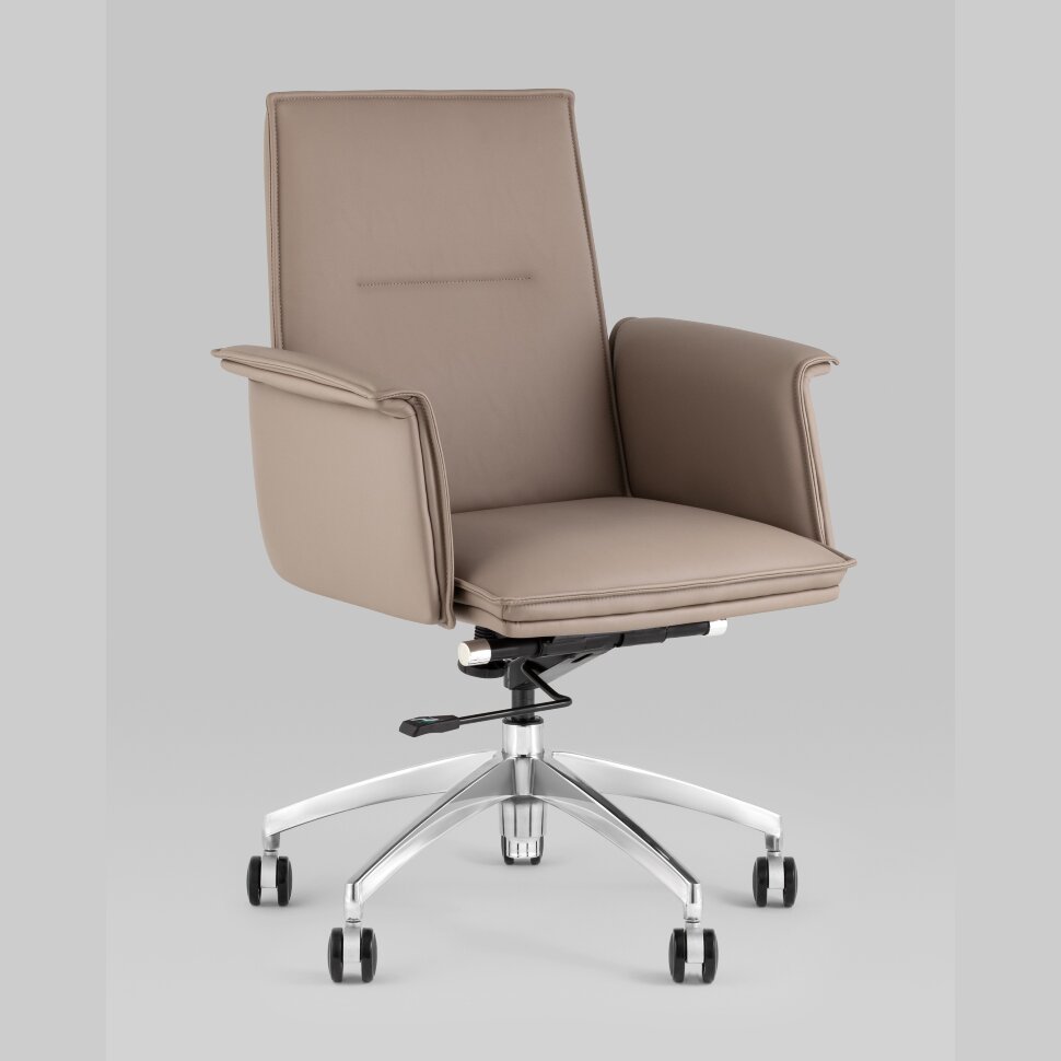 Кресло офисное TopChairs Regenta бежевый Кресло офисное TopChairs Regenta бежевый