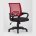Кресло офисное TopChairs Simple красное 