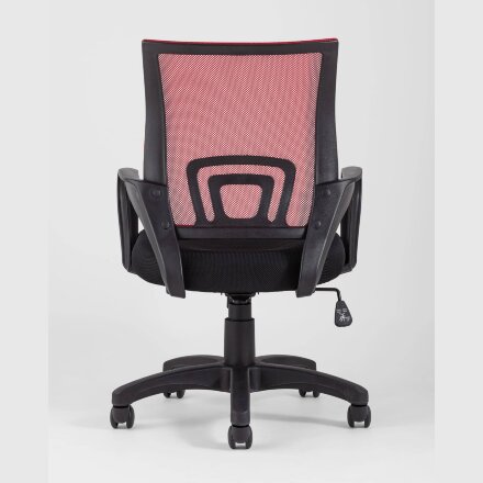 Кресло офисное TopChairs Simple красное 